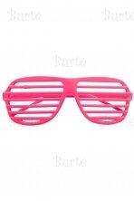 Neon Pink Party Glasses
