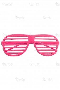 Neon Pink Party Glasses