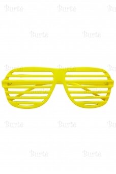 Neon Yellow Party Glasses