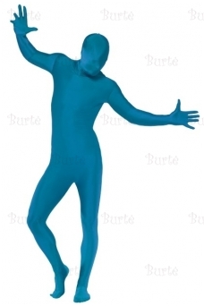 Antros odos mėlynas kostiumas