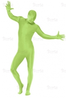 Antros odos žalias kostiumas