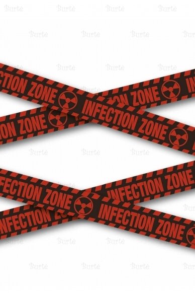 Infection Zone Caution Tape 1
