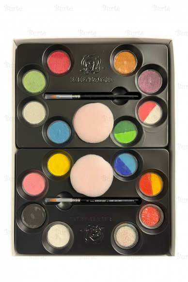 Aqua makeup set, 18 colors 1