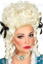 Ivory Colonial Wig
