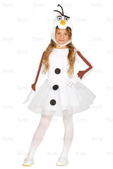 Snowman girls costume