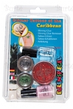 Glitter tattoos "Caribbean"