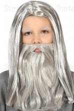 Gray Wig and Beard