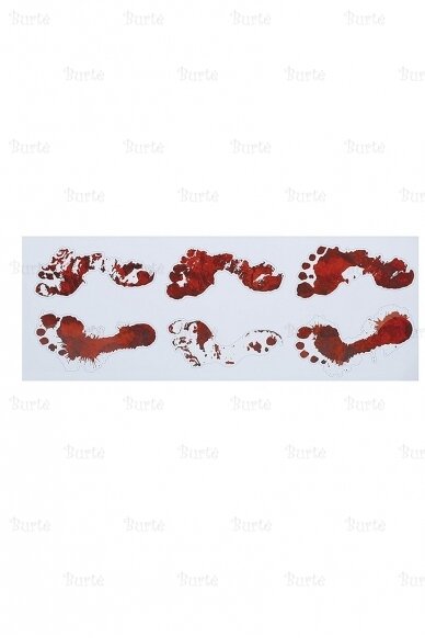 Decoration "Blood Footprints" 1