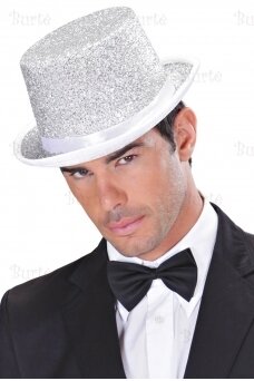 Silver Disco Hat
