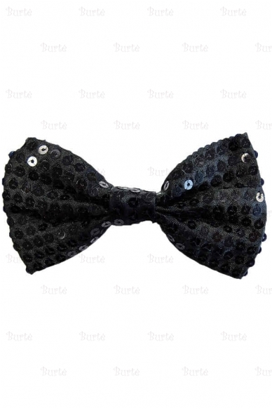 Sequin bow tie