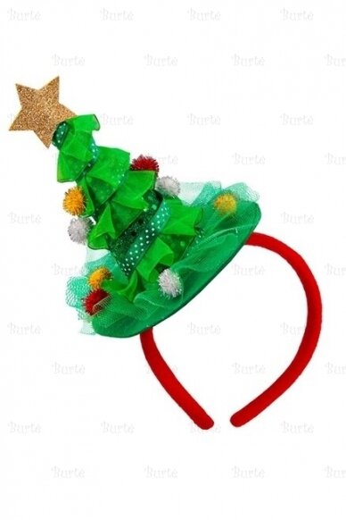 Christmas Tree Headband. 2
