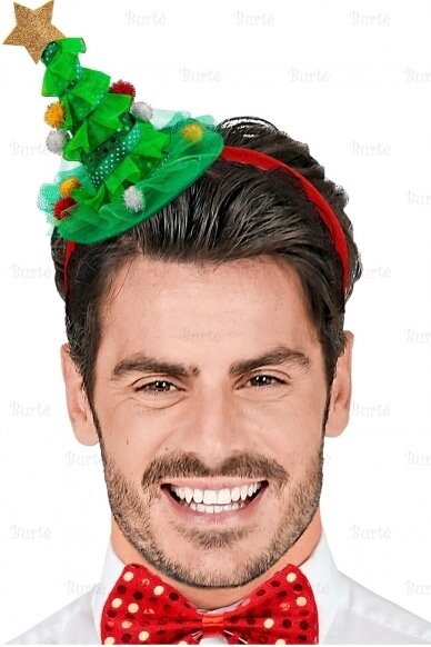Christmas Tree Headband. 1