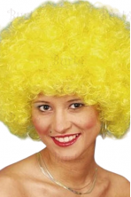 Geltonas klouno perukas
