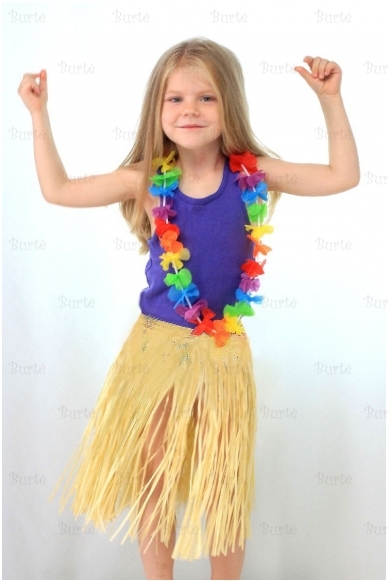 Гавайская юбка для детей 5