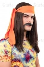 Hippie man wig