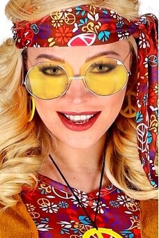 Yellow Hippies Glasses