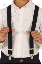 Child black suspenders