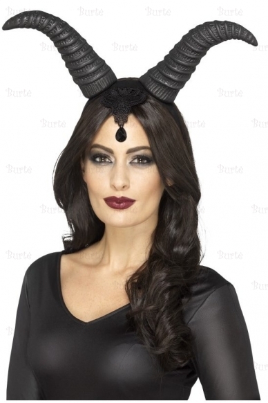 Demonic Queen Horns, Black
