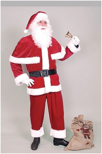 Deluxe Santa Suit costume 1
