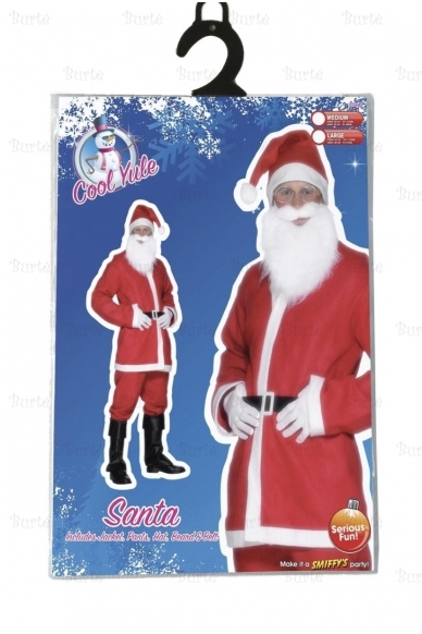 Santa Suit Costume, Red 1