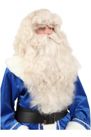 Kalėdų Senelio perukas ir barzda (su antakiais) 4