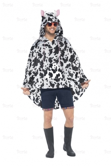 Cow Party Poncho 1