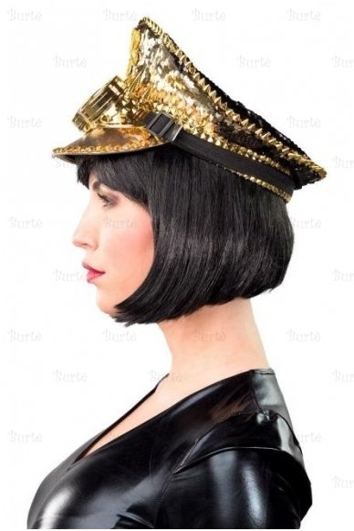 Gold Plated Peaked Cap 1