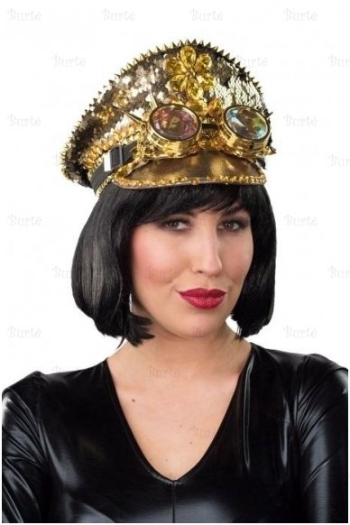 Gold Plated Peaked Cap