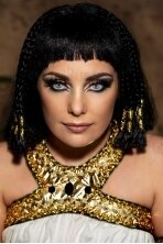 Egyptian lady wig