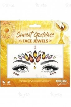 Face Jewels sticker "Sunset Goddess"
