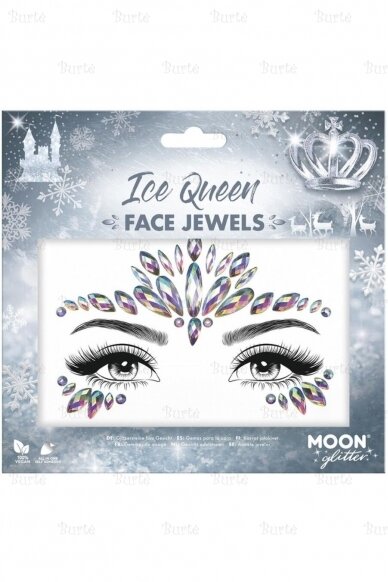 Face Jewels sticker "Ice Queen"