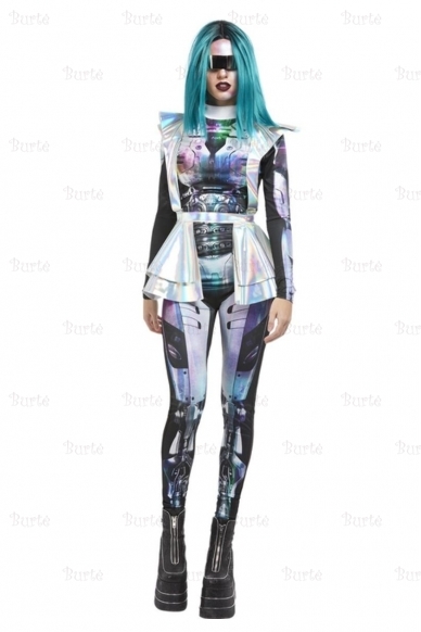 Metallic Space Alien Costume