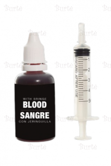 Blood with Syringe
