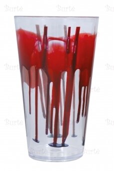 Glass with Blood