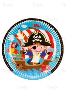 8 Plates Pirate, 32 cm