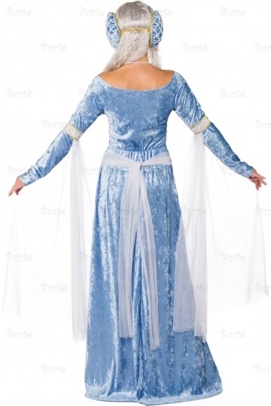 Medieval dress, light blue 5