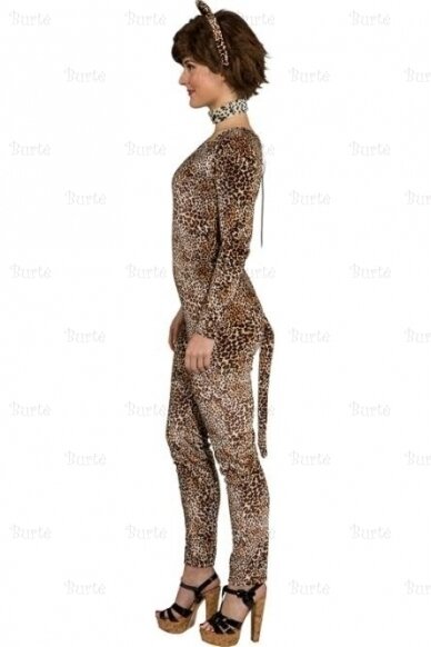 Overall leopard lady 4