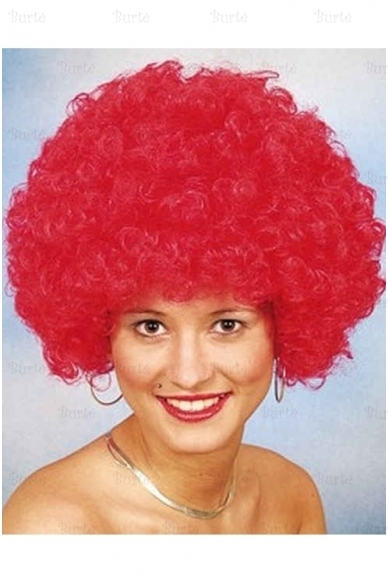Красный парик клоуна 1