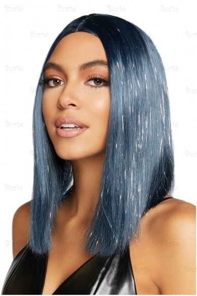 Mėlynas perukas 1