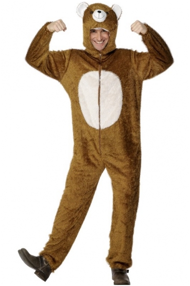 Brown bear costume 1