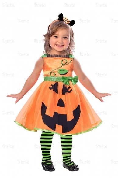 Child Costume Cute Pumpkin