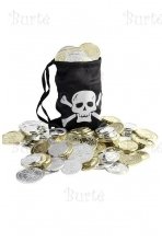 Pirato monetų maišelis