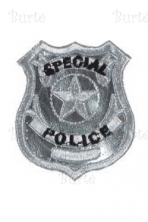 Policininko emblema - ženkliukas