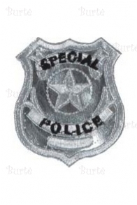 Policininko emblema - ženkliukas