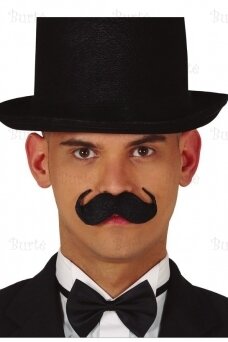 The English Moustache, black