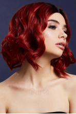 Raudonos spalvos perukas Kourtney