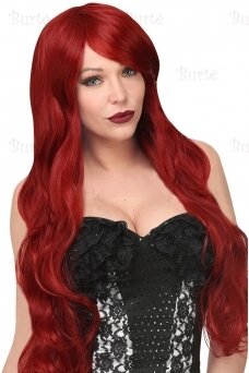 Raudonas perukas Kayla