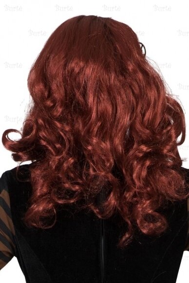 Raudonų plaukų perukas 1