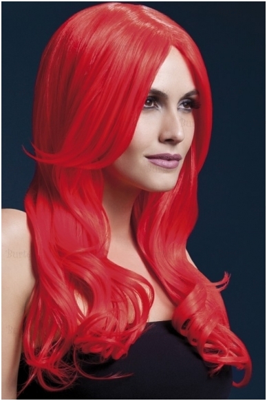 Raudonų plaukų perukas Khloe