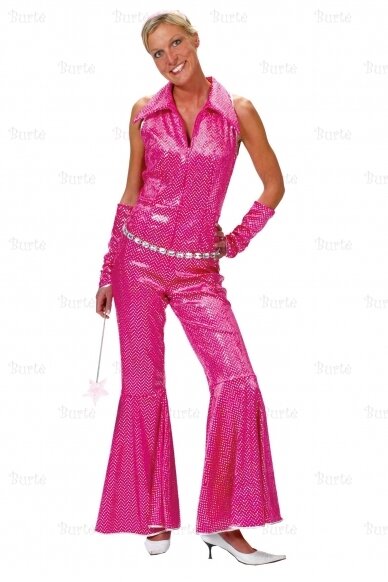 Pink Disco Costume 1